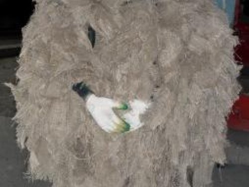 итог "самоделки" из мешковины (1)