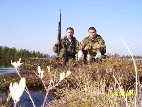 Сидим на острове.