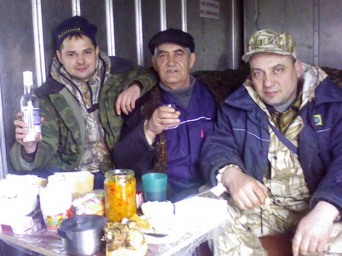 отдых перед открытием"мои друзья"