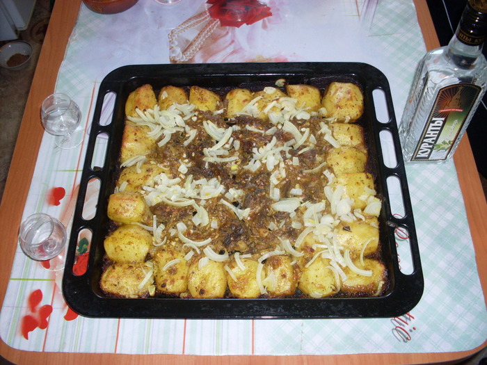 Жаркое из чирочка, широконосочки с картошечкой ,да под водочку