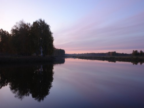 Родное озеро...