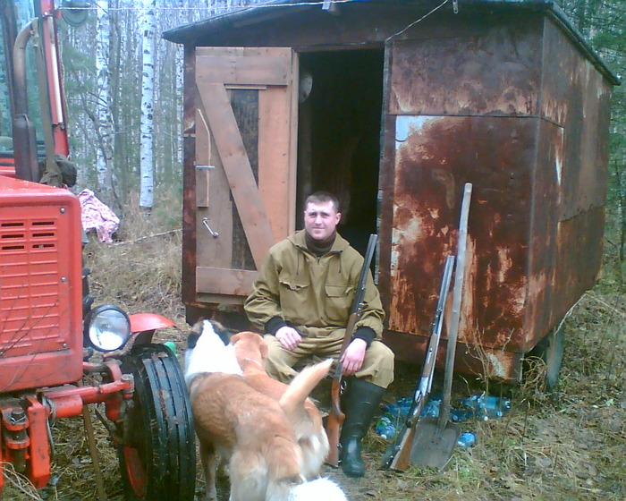 хорошо с мобильной избушкой