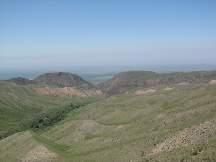 На границе с Кыргыстаном