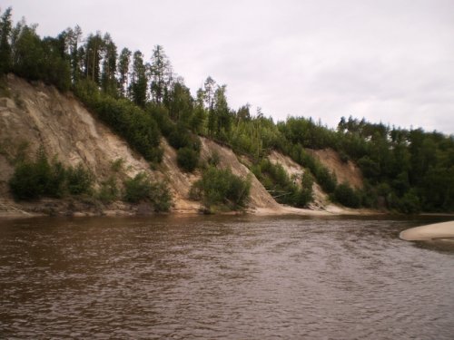 Лесосплавная горка.