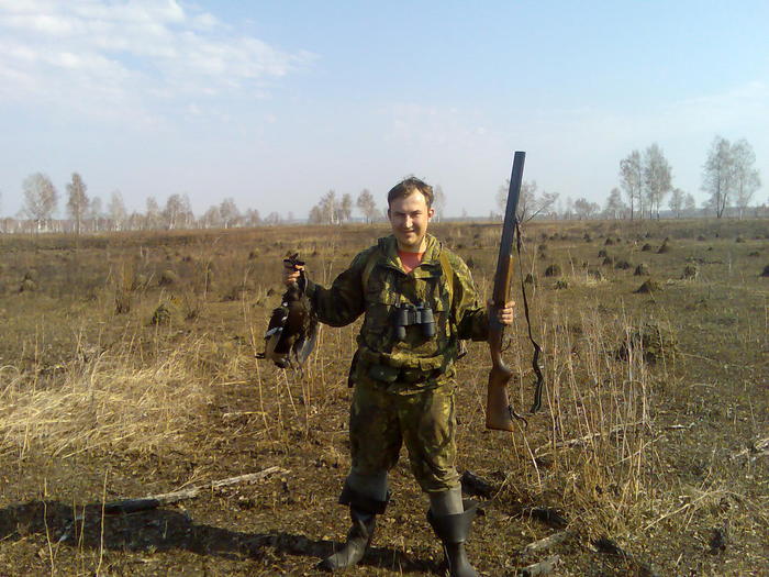 первый касач, причем с подхода
