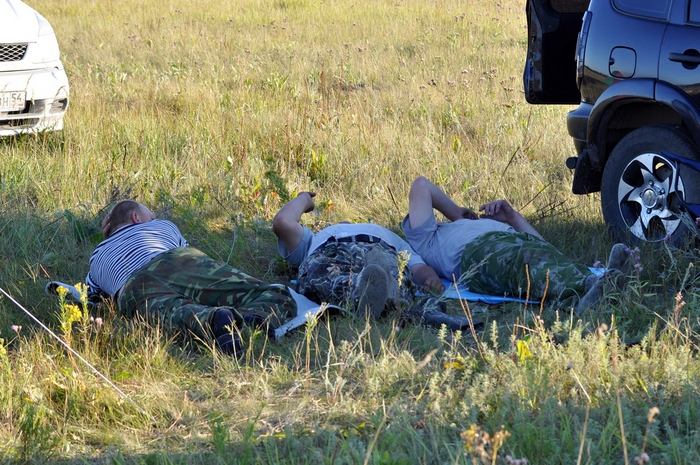 Жарко,а в тенечке хорошо...