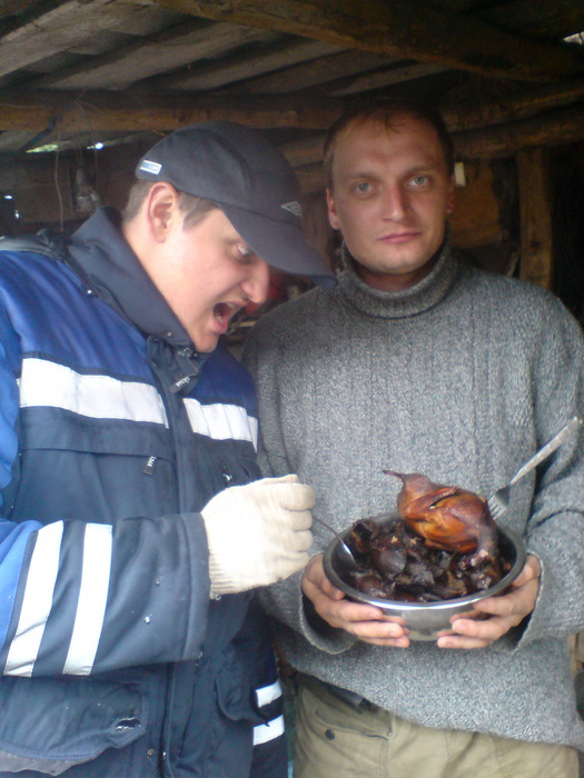 2-патронташа и всего одна чашка дичи