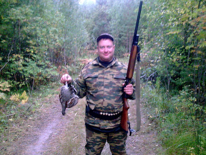 За 15 лет охоты его первый.