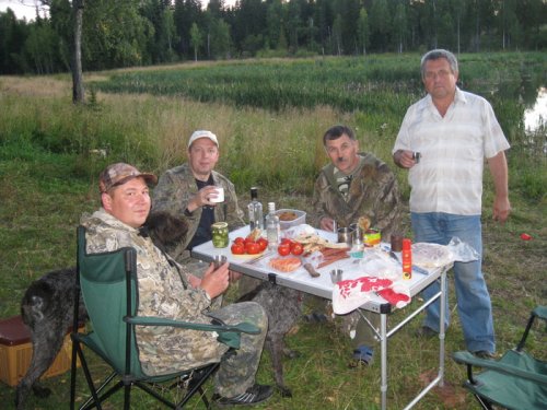 За открытие