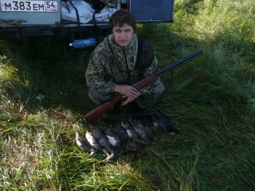Открытие Колывань 2010 поле зорьки
