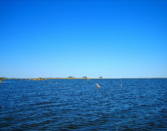 Много воды.