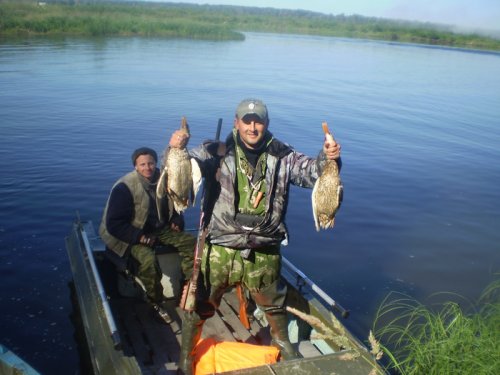 На Енисее август 2010