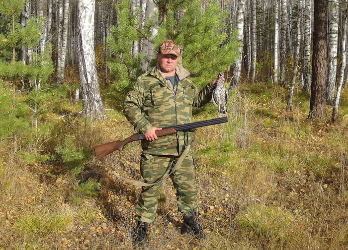 Первый рябчик в этом сезоне.