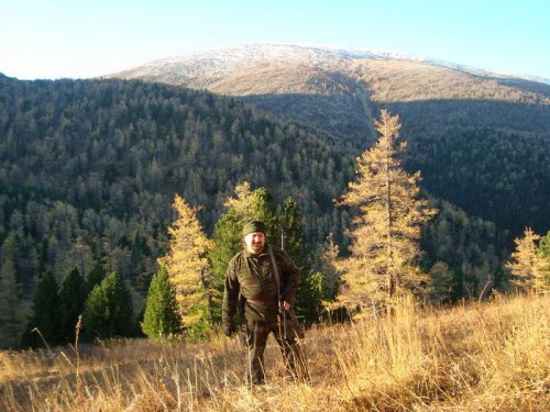 Чарышский район 2010, вид на белок озёрный.
