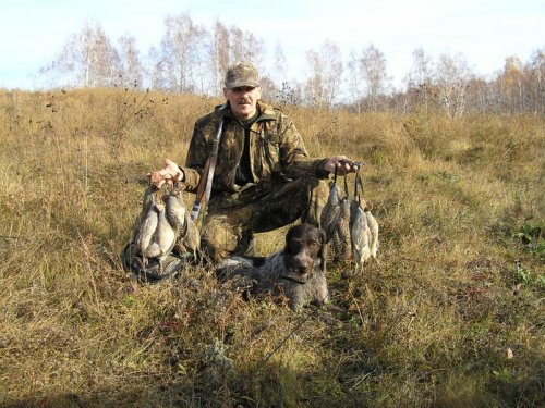  Бородатая куропатка осень 2008