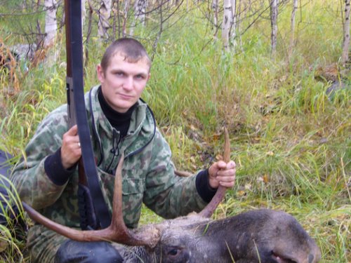 небольшой бычок, но приятно