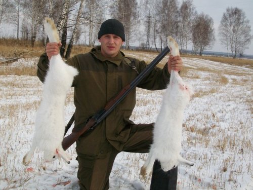 Два зайца!