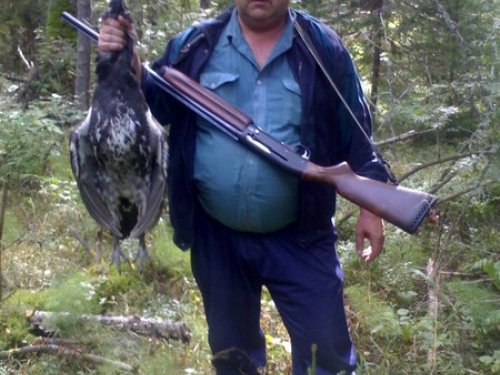 осенью на глухаря