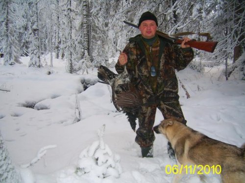 На охоте