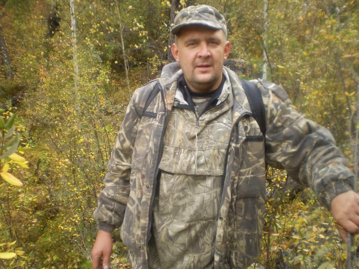 В лесу