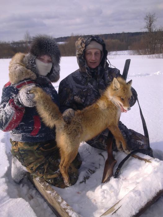 холодно но удачно
