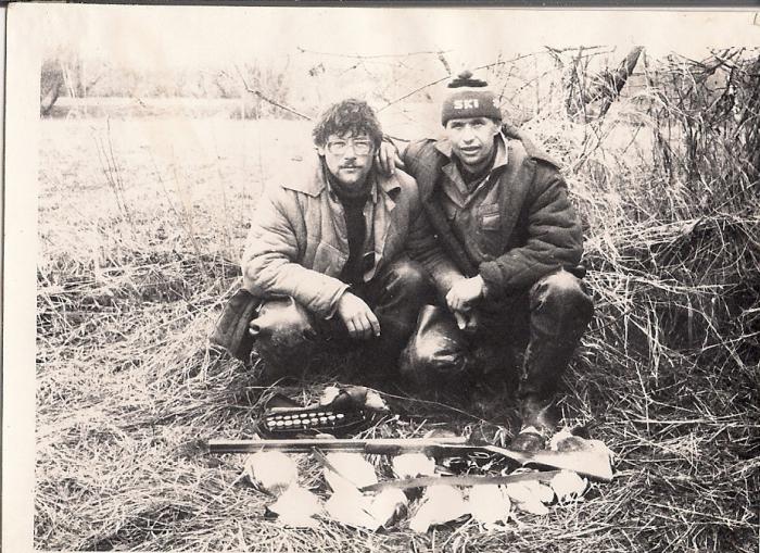 Батя с другом(май 1992г.)