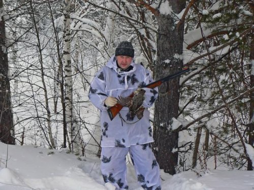 Зимний рябчик.