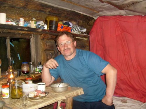 Ужин. Тепло и уютно.