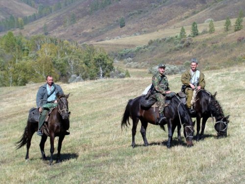 три богатыря (горный алтай)