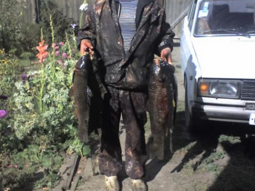 сазан с наших стариц! алтайский край рубцовский район