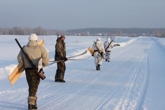 Марш бросок.