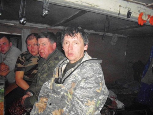 в избушке