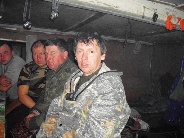 в избушке