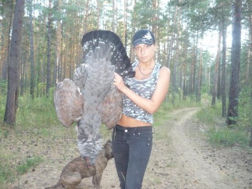 мой первый глухарь,в этом году