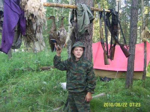 первый крикаш сына- (9лет)