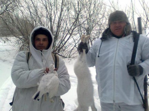мой первый заяц  2011 г