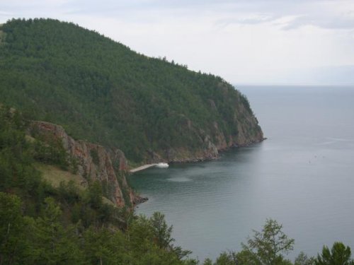 Яхта в заливе