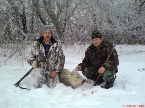после удачного загона 