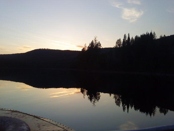 закат