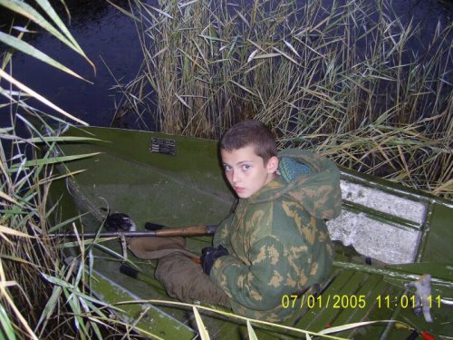 В лодке