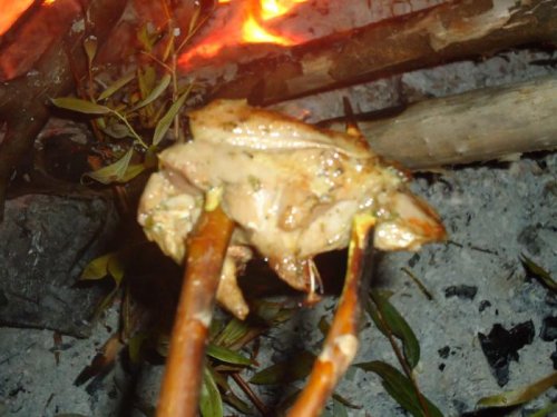 Все таже Осень, Костер и Мяско. 