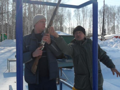 получаю уроки стрельбы 