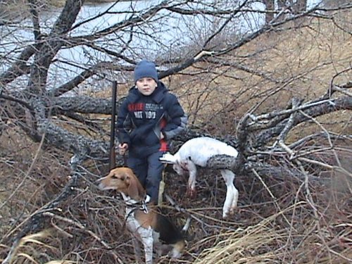 Первый зайчик сына