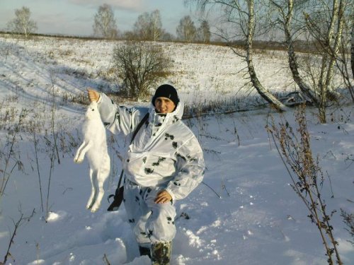 Первый белячок