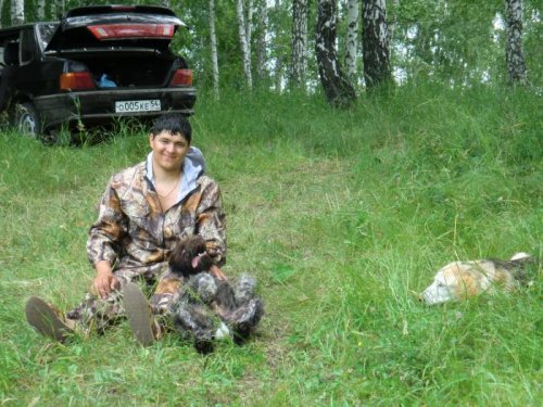 Барсик устал ждать осенний охоты