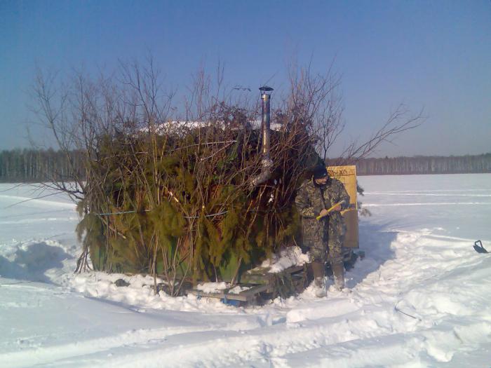 Дом-скрад посреди озера!