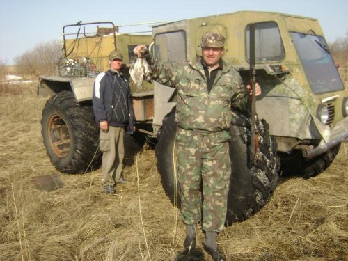 маленько поохотились