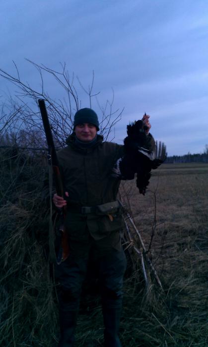 вид уже возле шалаша