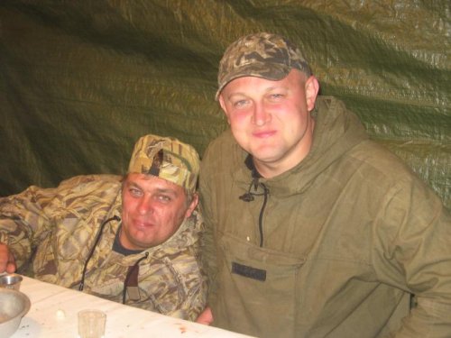 мы с братом на открытии охоты