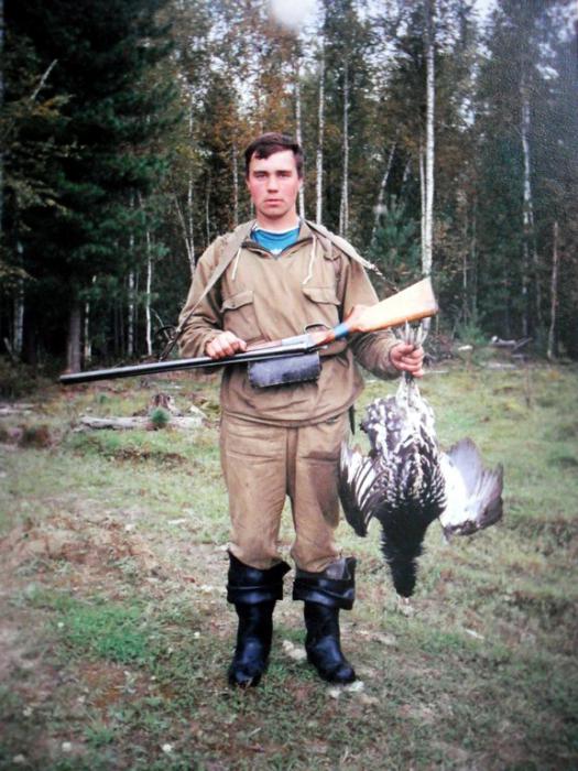 небольшой,но глухарь.